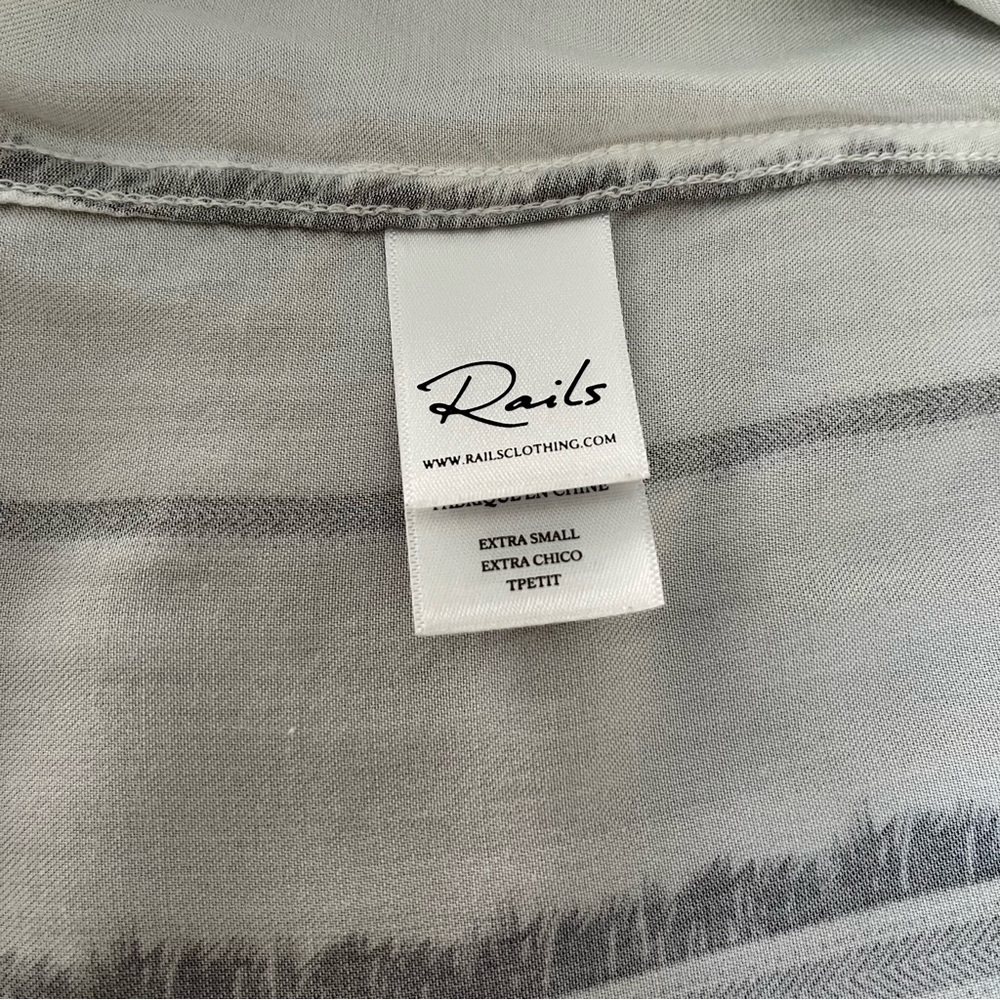 Rails White Striped Dress - Picture 7 of 9